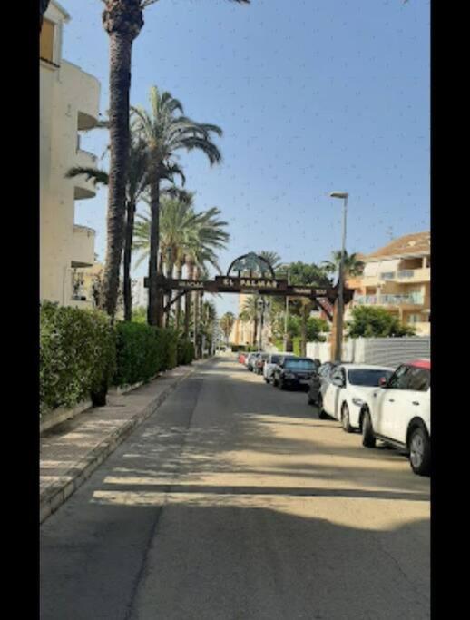 Апартаменты En Denia, Urbanizacion El Palmar Con Piscina, Toboganes Y Chiringuito Экстерьер фото